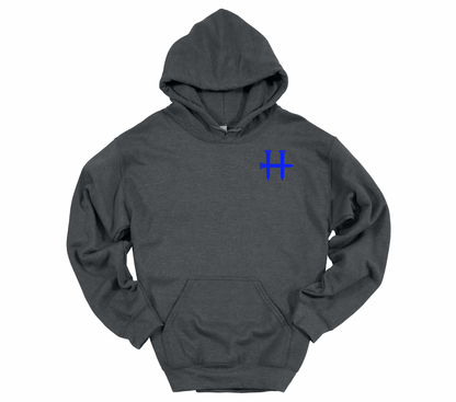 Faith Over Flag - White Flag & Dark Blue Cross