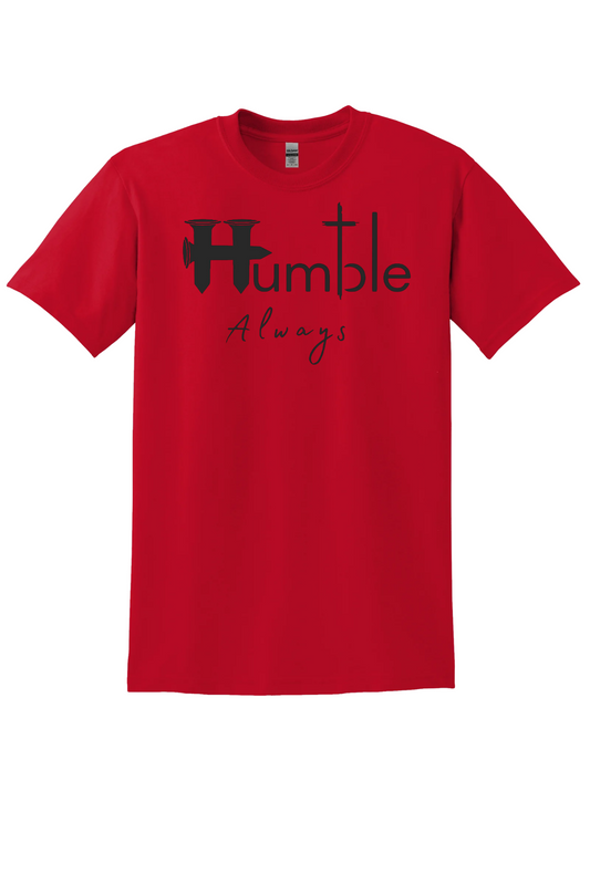 NEWH HUMBLE ALWAYS RED/BLK