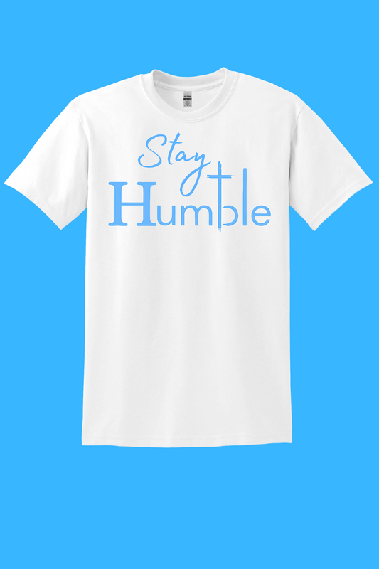 STAY HUMBLE ALWAYS WHT/BBLU