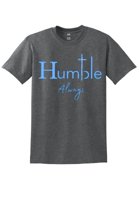 STAY HUMBLE CHARCOAL/BBLU