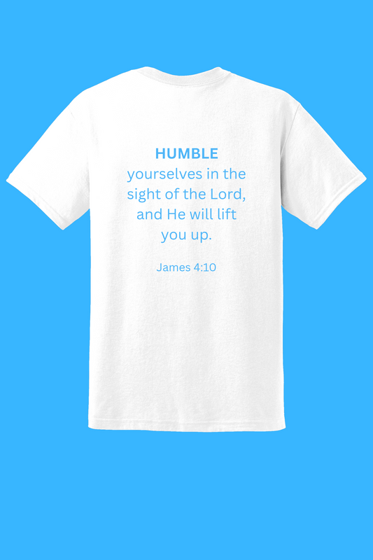Humble Christian T-Shirt | James 4:10 Faith-Based Graphic Tee