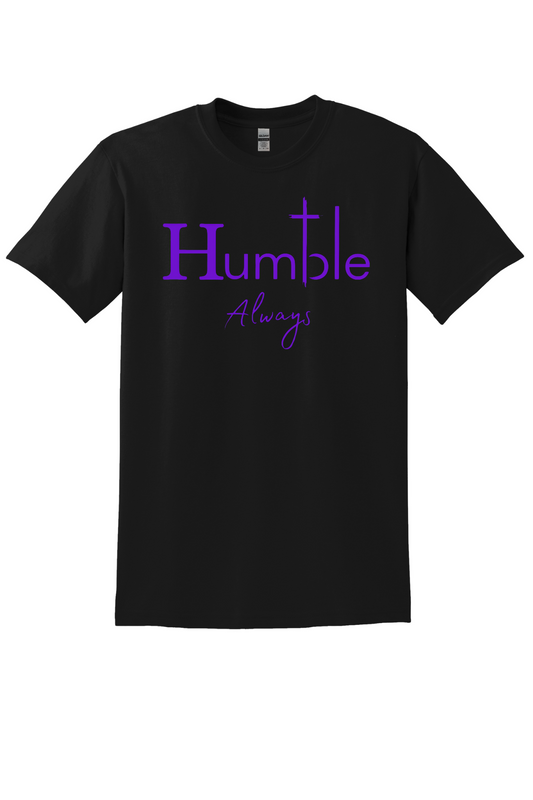 STAY HUMBLE BLK/PURP